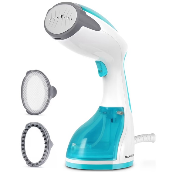 Other - BEAUTURAL Handheld Garment Steamer - White and Blue